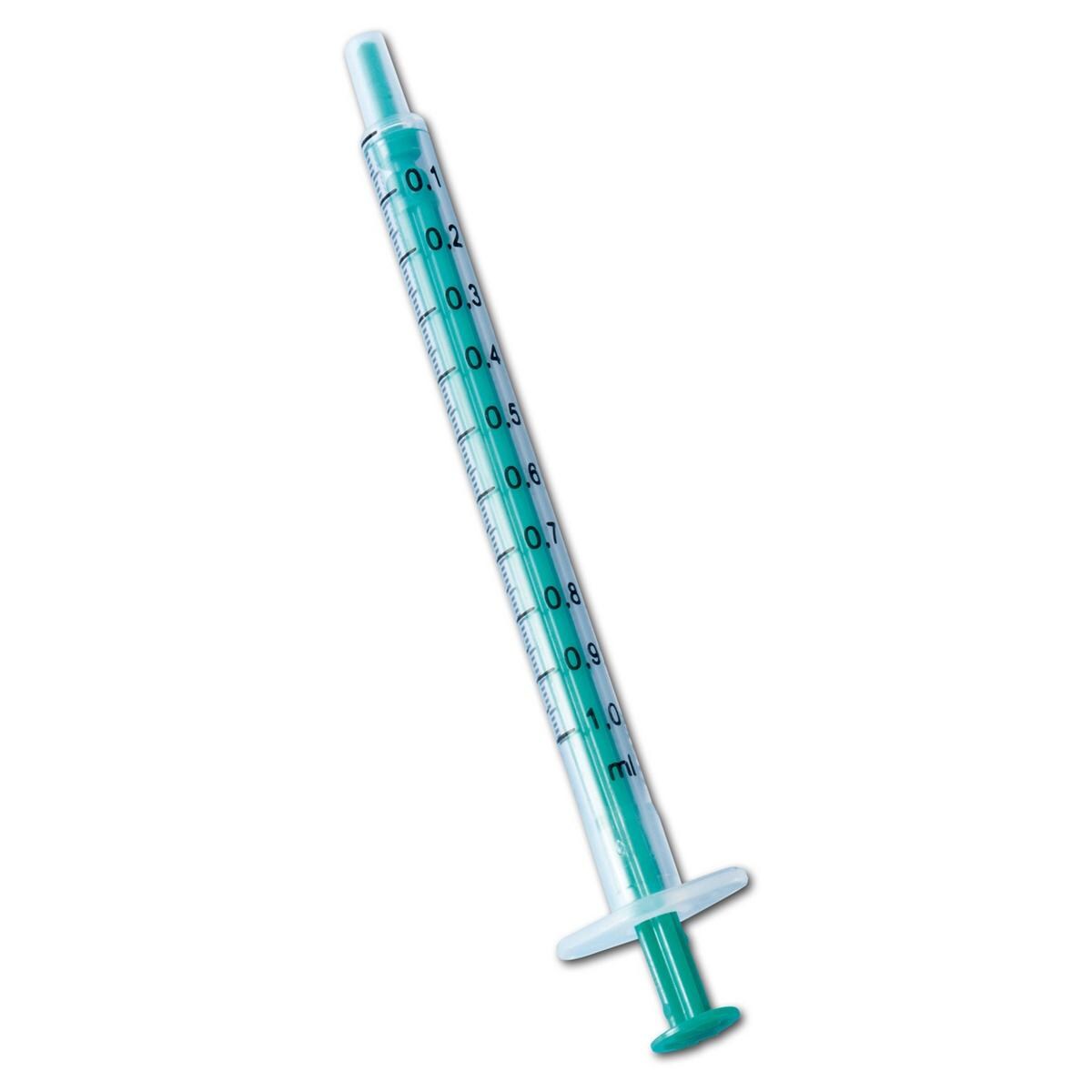 HS-Einwegspritzen Luer - Größe 1 ml, Packung 100 Stück