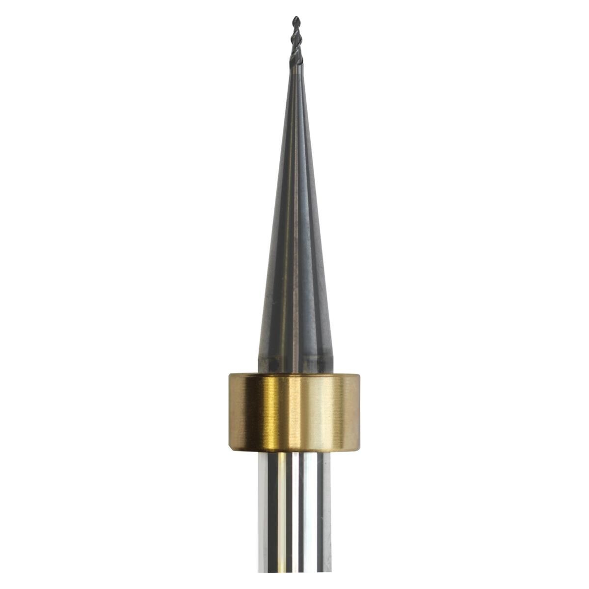 CAD/CAM-Fräser für Zirkon, Schaft Ø 6 mm, kompatibel mit Imes Icore, beschichtet - Ø 0,6 mm, 2-schneidig