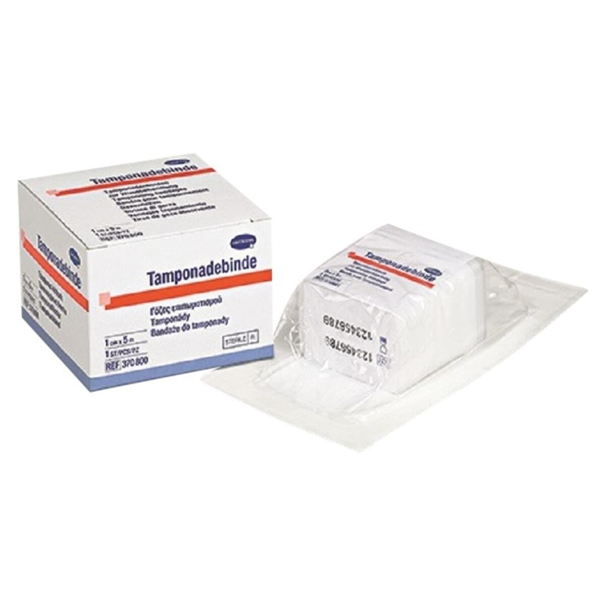 Hartmann Tamponadebinden - Breite 1 cm, Packung 5 m