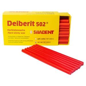 Deiberit 502® Hartklebewachs - Rot, Stangen 50 Stück