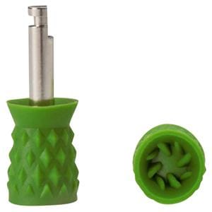 Proxeo TWIST LatchShort Prophy-Kelche - Fest, dunkelgrün, Packung 100 Stück