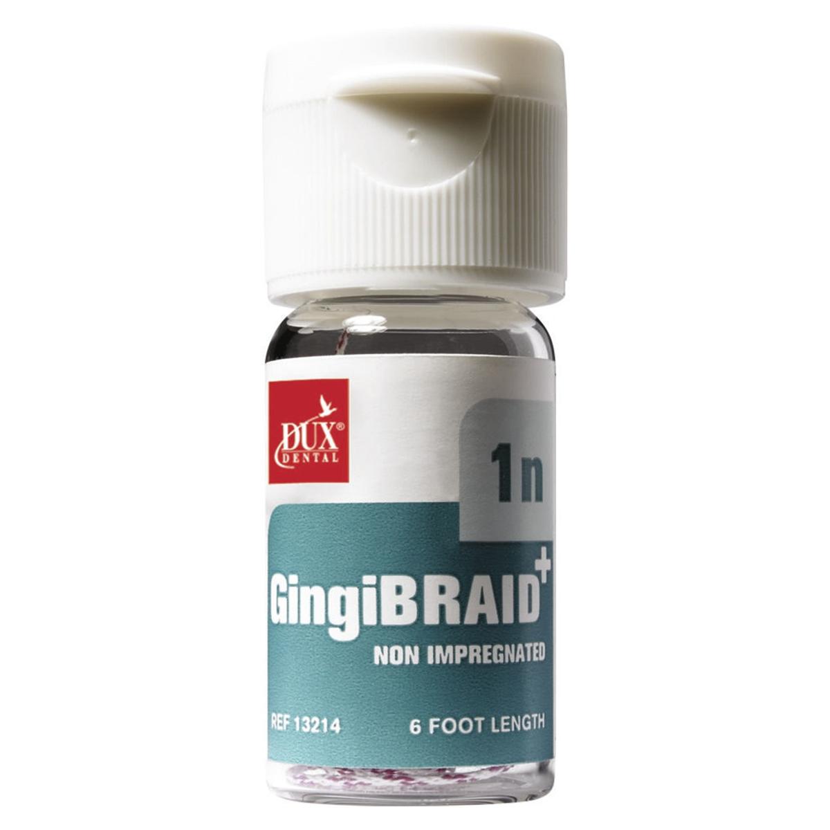 GingiBRAID+ Geflochtene Fäden, nicht imprägniert - Größe 1n, Packung 180 cm