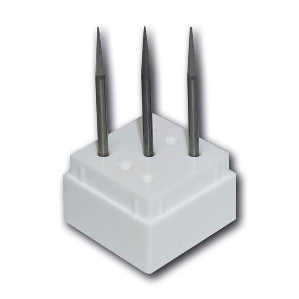Erkodent Stichfräser - Vierkantform, Packung 3 Stück