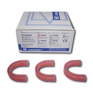 Wachsbisswälle - Hart, rosa, Packung 100 Stück