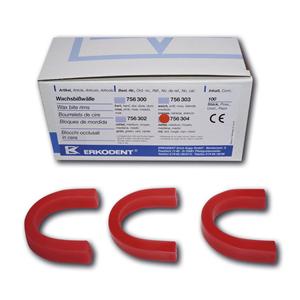 Wachsbisswälle - Mittel, rot, Packung 100 Stück