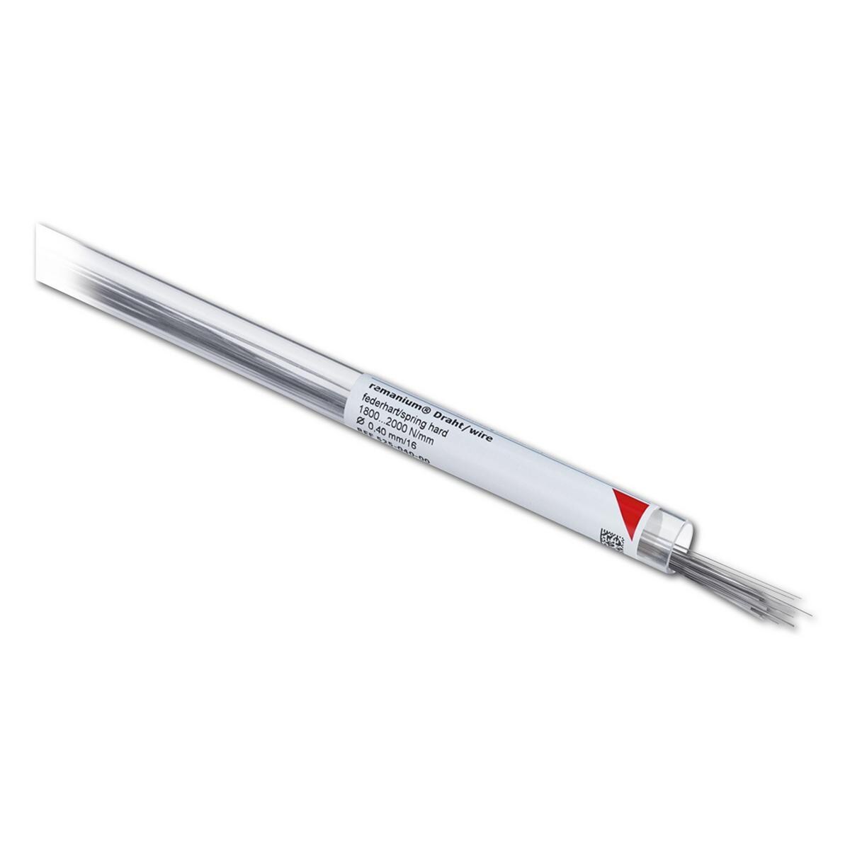 remanium® Stangendraht rund, federhart - Ø 0,40 mm / 16, Packung 25 Stück