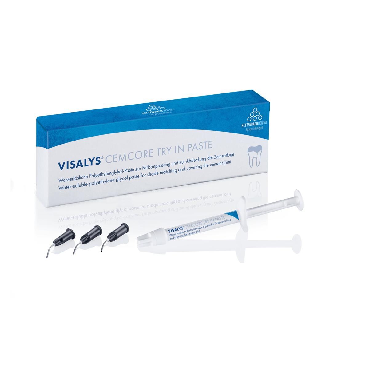 Visalys® CemCore Try In Paste - Opaque, Spritze 5 g