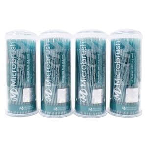 Microbrush® Röhrenserie - Nachfüllpackung - Petrol, ultrafein, Ø 0,5 mm, Packung 400 Stück