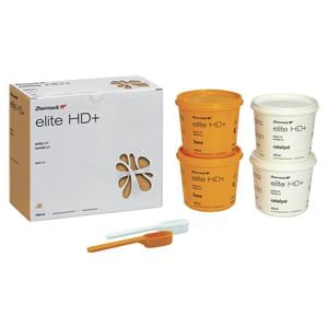 Zhermack elite HD+ putty soft - Normalhärtend, Dosen 4 x 450 ml