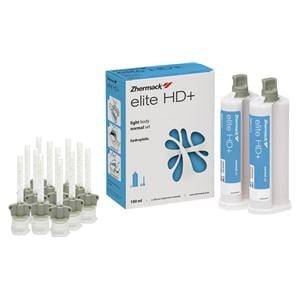 Zhermack elite HD+ light body - Normalhärtend, Kartuschen 2 x 50 ml