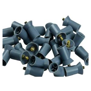 Screw-Type Cups - Lamellen, dunkelgrau, hart, 9002/30, Packung 30 Stück