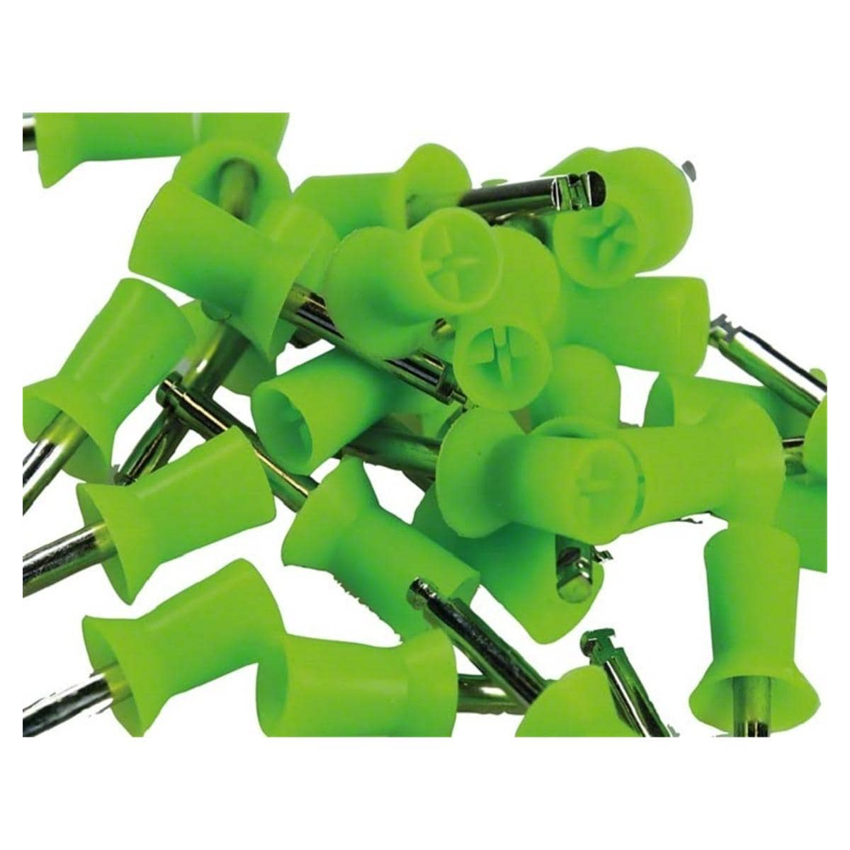 Latch-Type Cups - Lamellen, hellgrün, weich, 9006/30, Packung 30 Stück