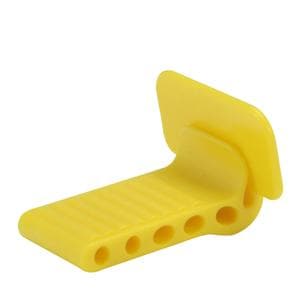 RWT® COLOR Bissplatten - Größe small 0 / 1 (Kinder), gelb, Posterior, Packung 8 Stück