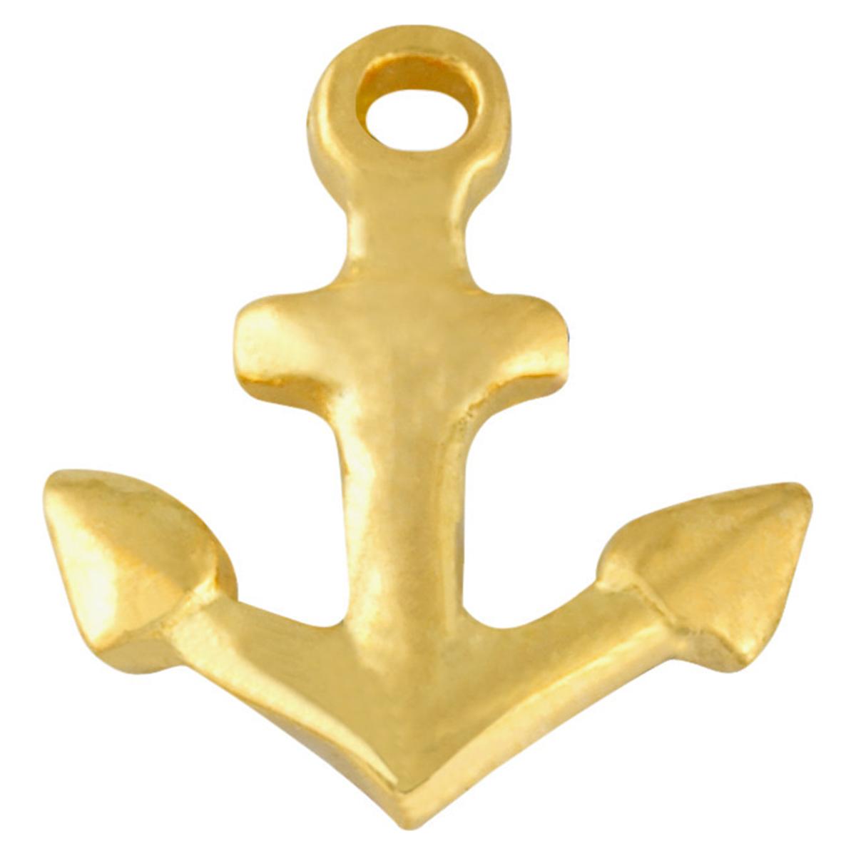 Prodental® Twizzler, Zahnschmuck Gold - Anker, 22 kt