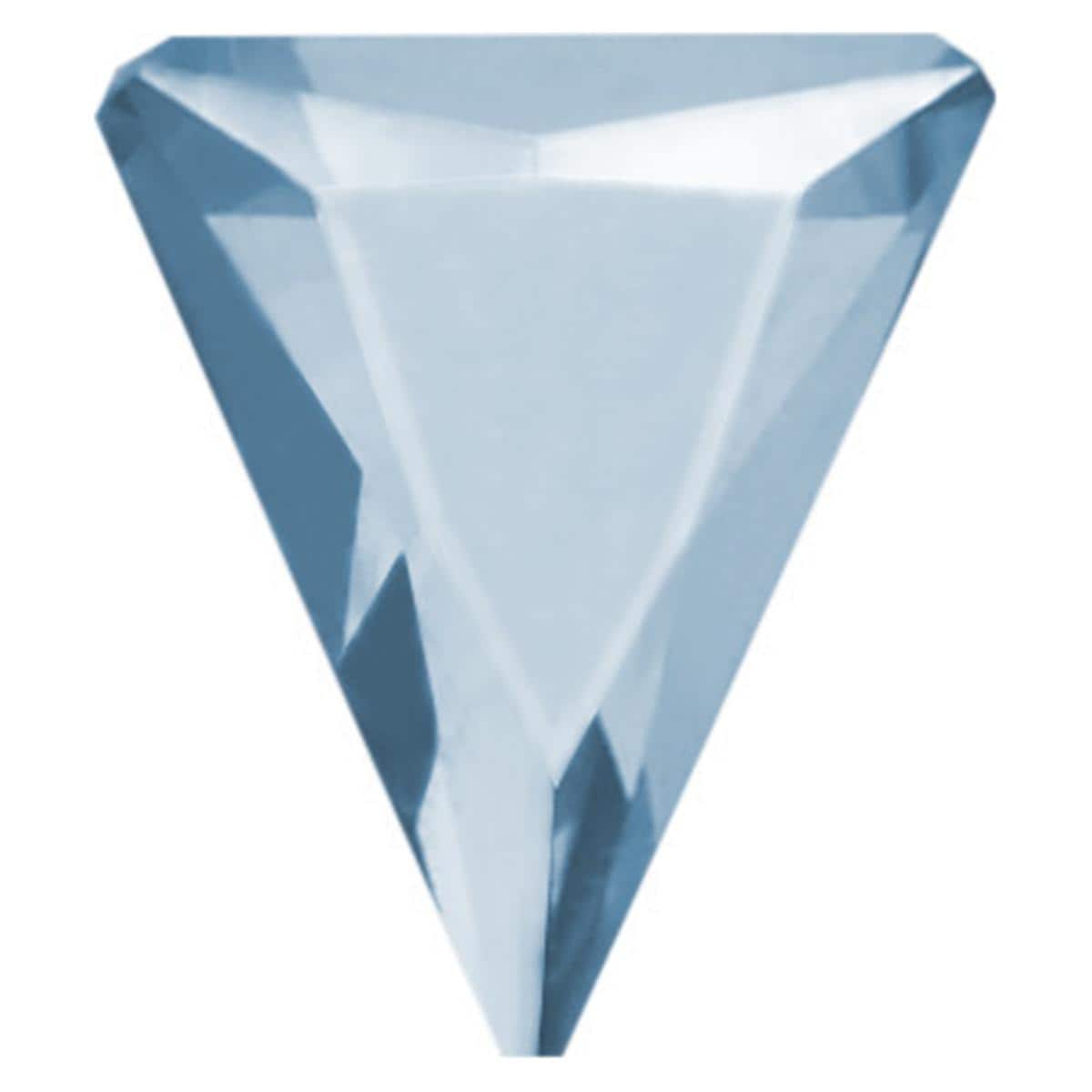 Prodental® Twizzler, Zahnschmuck Diamond, Zirkonia - Dreieck, Brillantschliff iceblue