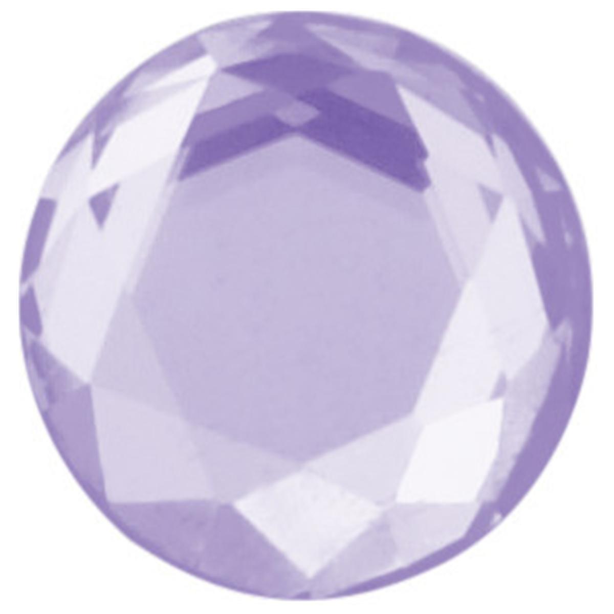 Prodental® Twizzler, Zahnschmuck Diamonds, Brillantschliff - Lila, Ø 1,8 mm