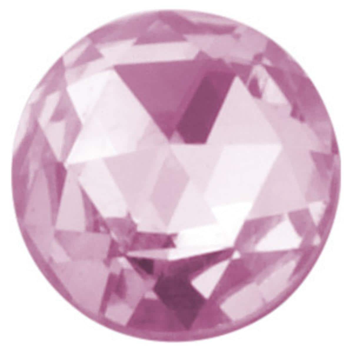 Prodental® Twizzler, Zahnschmuck Diamonds/Rosenschliff - Rosé, Ø 1,8 mm