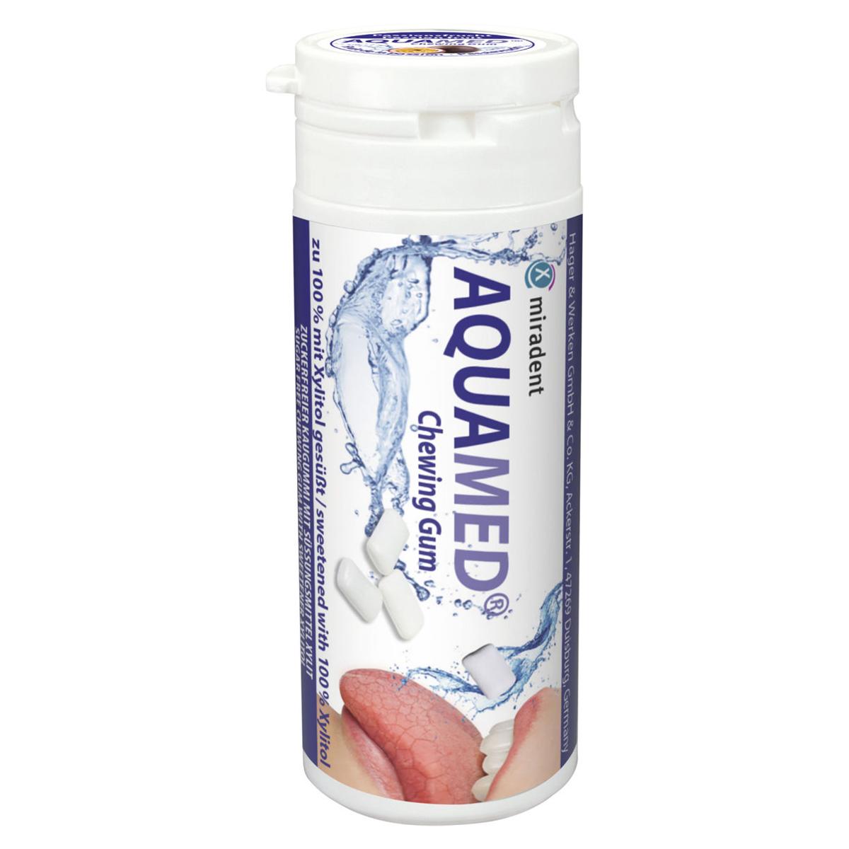 AQUAMED® Zahnpflegekaugummi - Dose 30 Stück