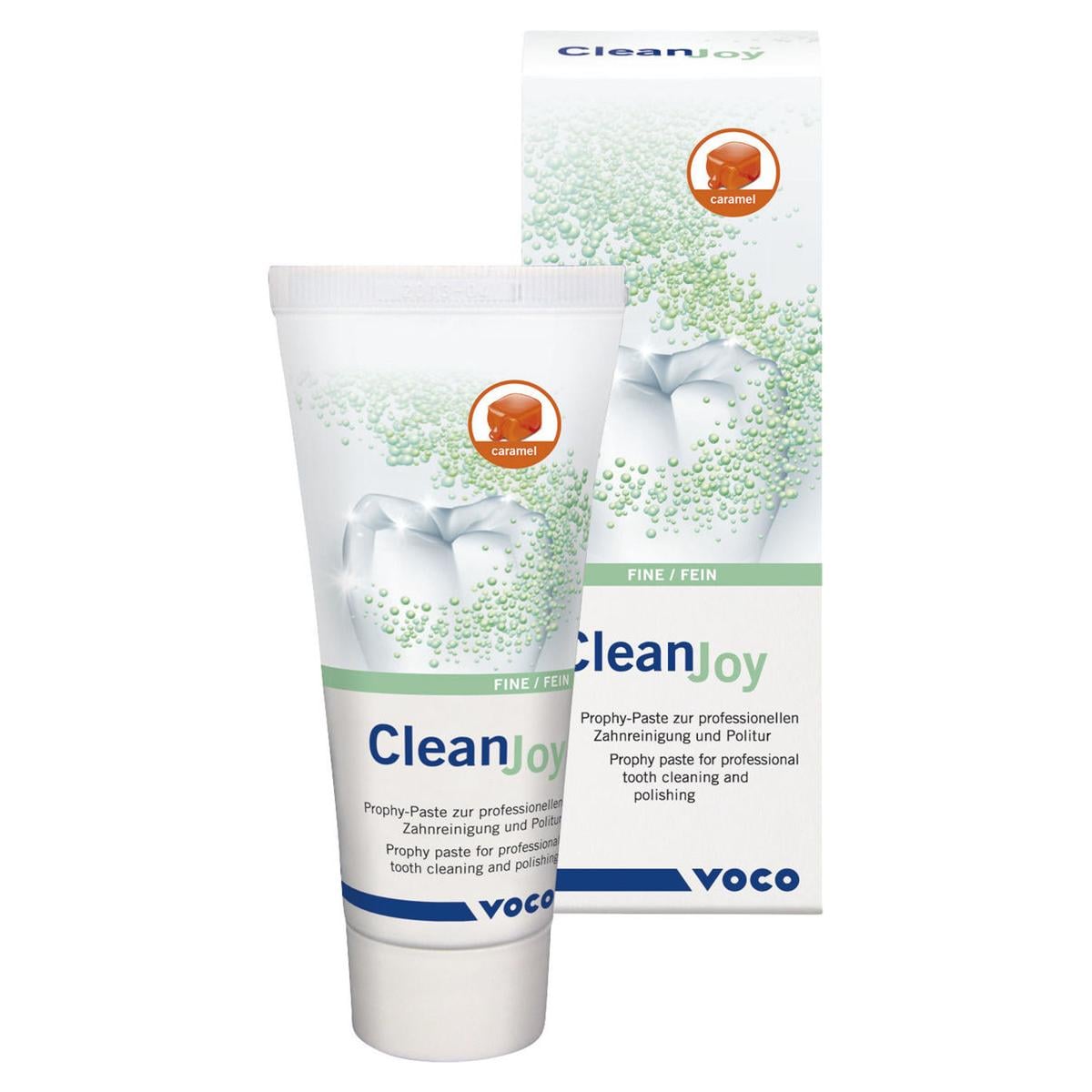 CleanJoy®, Tube - Einzelpackung - Fein, RDA 16, Karamell, Tube 100 g