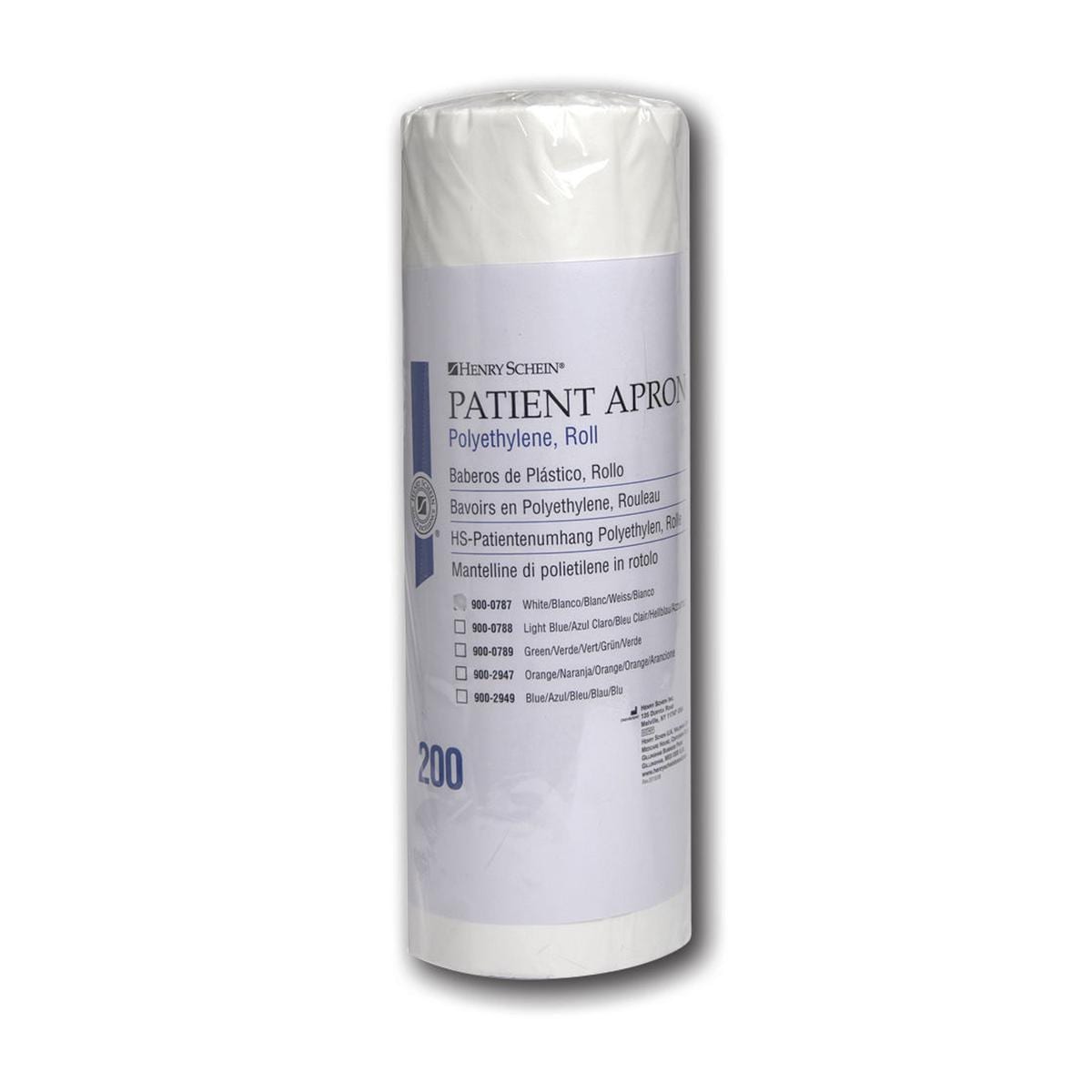 HS-Patientenumhang - Weiß, Rolle 200 Stück