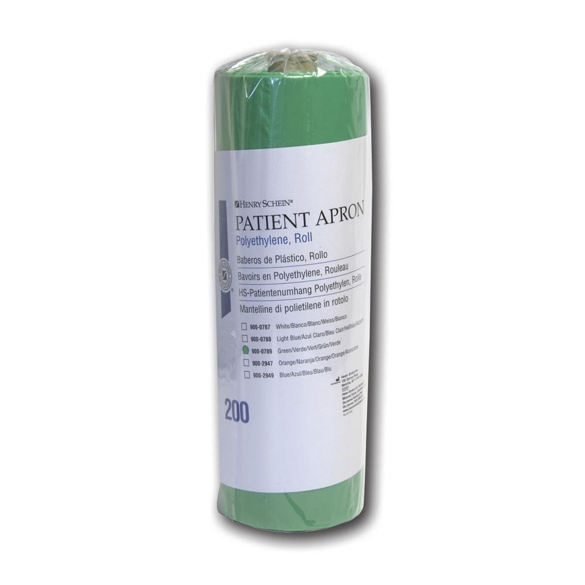 HS-Patientenumhang - Grün, Rolle 200 Stück
