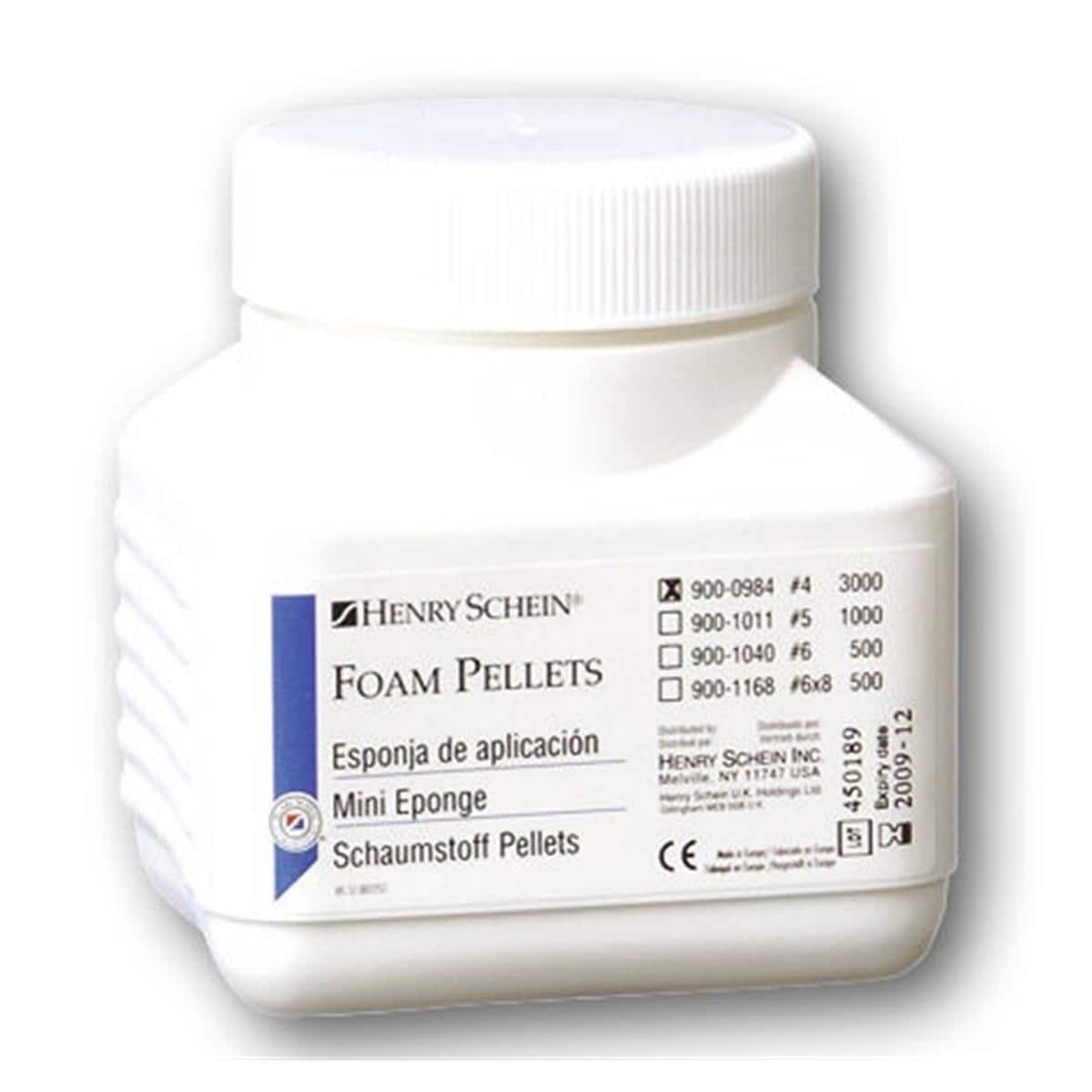 HS-Schaumstoffpellets, Foam pellets - Größe 3: Ø 8 mm, Packung 500 Stück