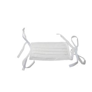 HS-Criterion® Mundschutz chirurgisch zum Binden - Weiß, 3-lagig, Packung 50 Stück