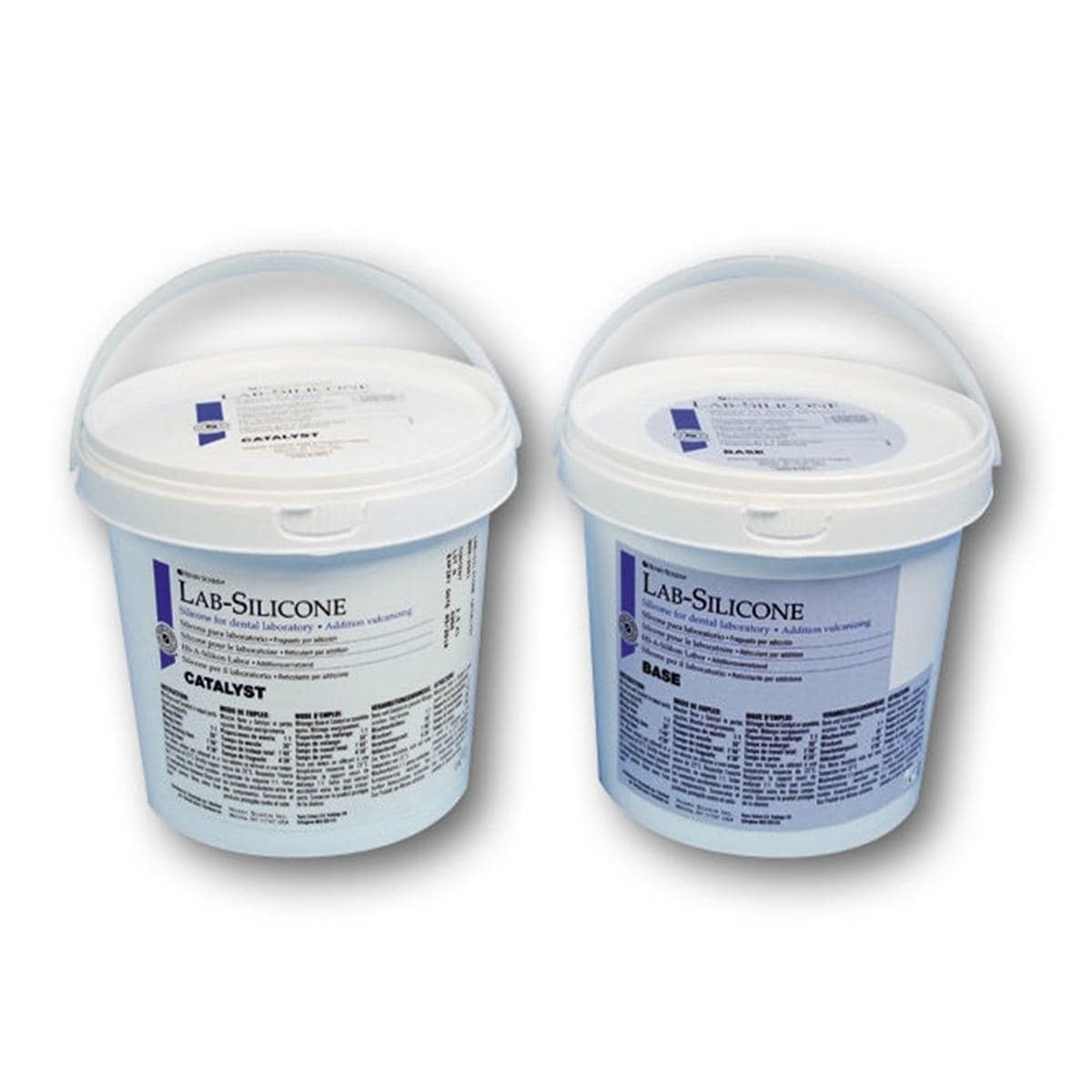 HS-A Silikon Labor - Basis 2 x 2,5 kg und Katalysatorpaste 2 x 2,5 kg (4 x 1.298 ml = 10 kg)