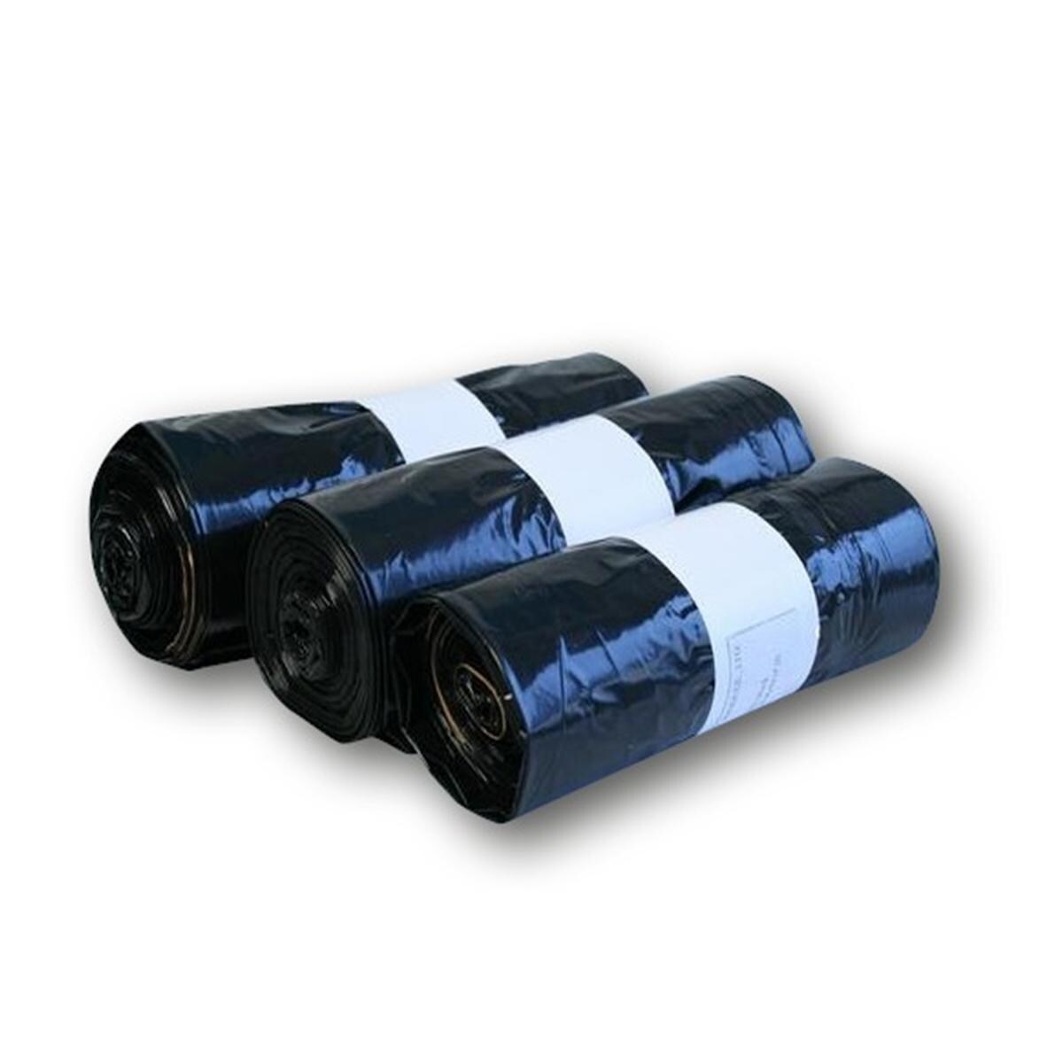 HS-Müllbeutel schwarz, Trashcan Liner - 30 Liter, 20 Rollen x 20 Beutel