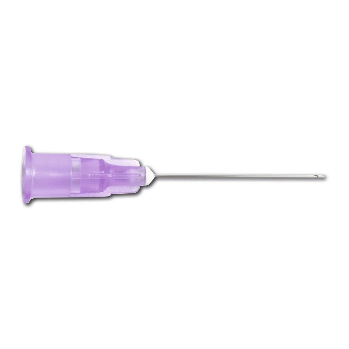 HS-Endo Spülnadeln, geschlossene Spitze, steril - Violett - 30G, Packung 100 Stück