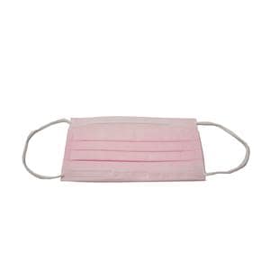 HS-Criterion® Mundschutz mit elastischen Ohrenschlaufen - Rosa, 3-lagig, Packung 50 Stück