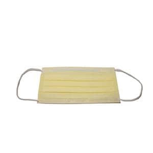 HS-Criterion® Mundschutz mit elastischen Ohrenschlaufen - Gelb, 3-lagig, Packung 50 Stück