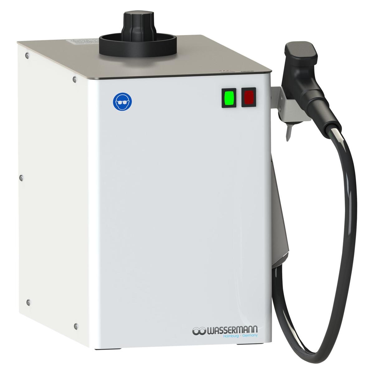 Wasi-Steam Classic II - Dampfstrahlgerät - Edelstahl Weiß