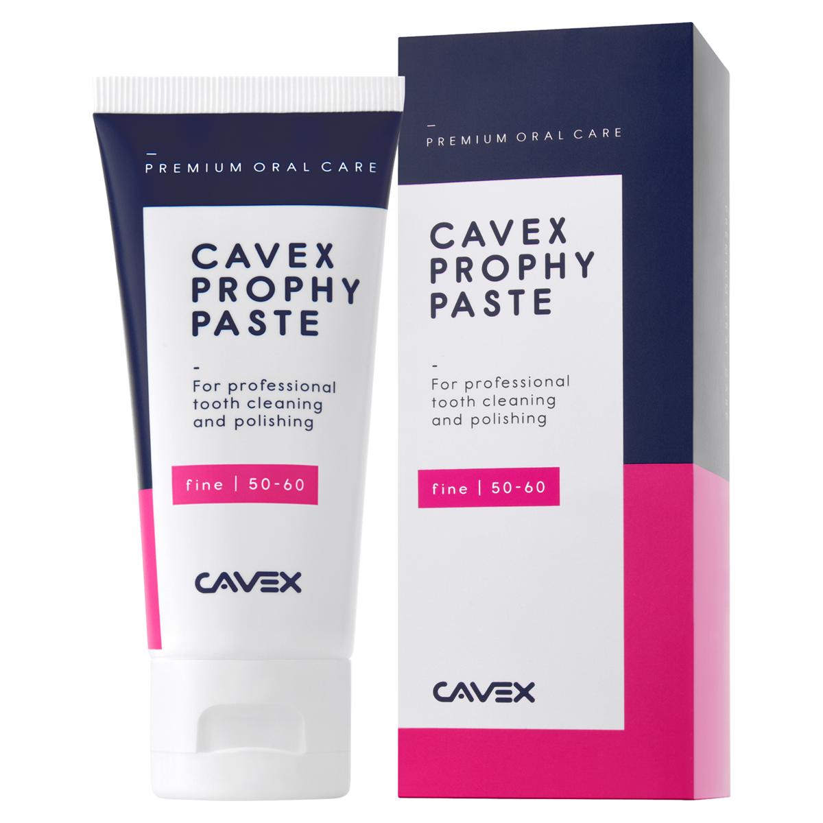 Cavex ProphyPaste - Fine, Cranberry, Tube 60 ml
