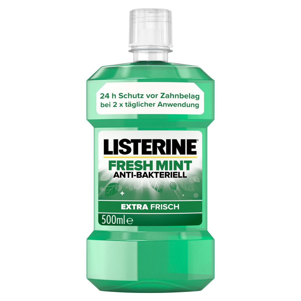 LISTERINE® FRESH MINT - Flaschen 6 x 500 ml