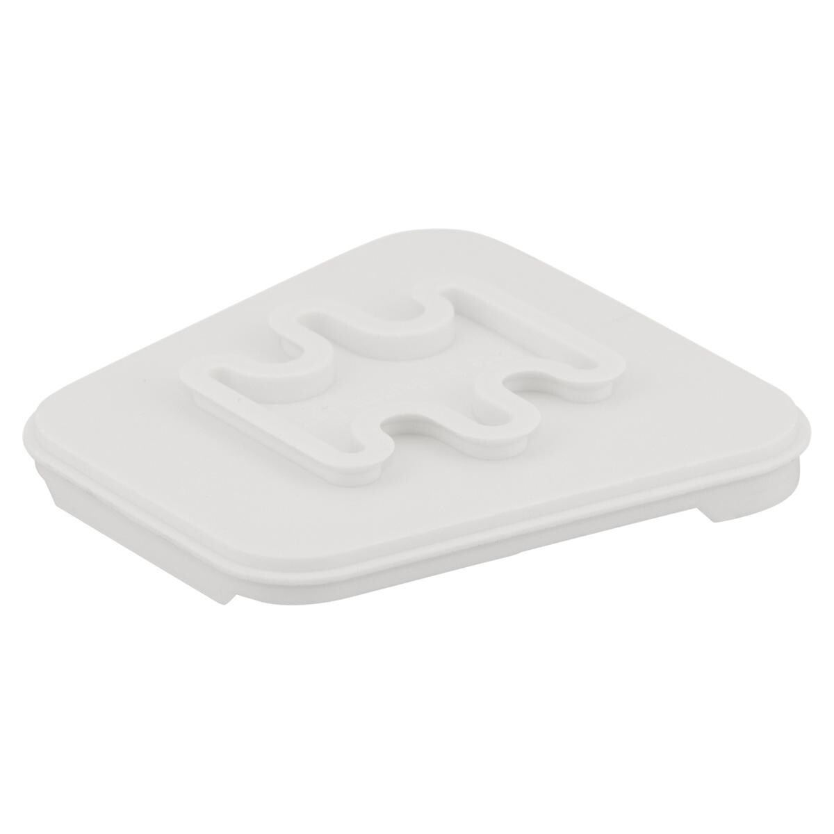 Adesso Split® Montageplatten, Connect, Splitex kompatibel - Weiß, Packung 1 Stück