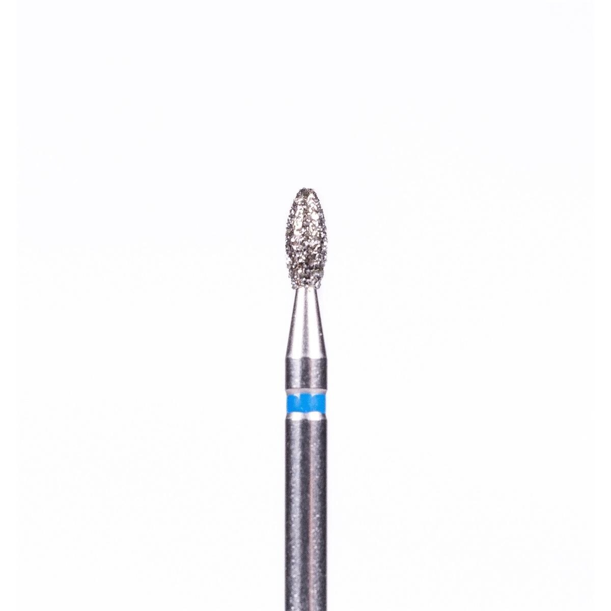 FG-Diamant Ultimate R-D, Ei, Form 379 - ISO 016, mittel (blau), Kopflänge 3,5 mm, Packung 5 Stück