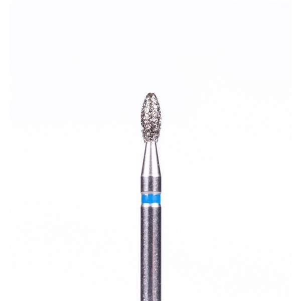 FG-Diamant Ultimate R-D, Ei, Form 379 - ISO 016, mittel (blau), Kopflänge 3,5 mm, Packung 5 Stück