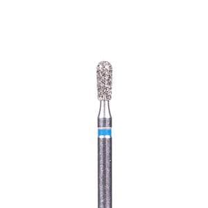 FG-Diamant Ultimate R-D, Birne, Form 830L - ISO 018, mittel (blau), Kopflänge 5 mm, Packung 5 Stück