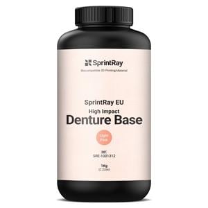 SprintRay High Impact Dentures Base - Light Pink, Flasche 1 Liter