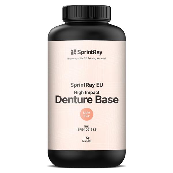 SprintRay High Impact Dentures Base - Light Pink, Flasche 1 Liter