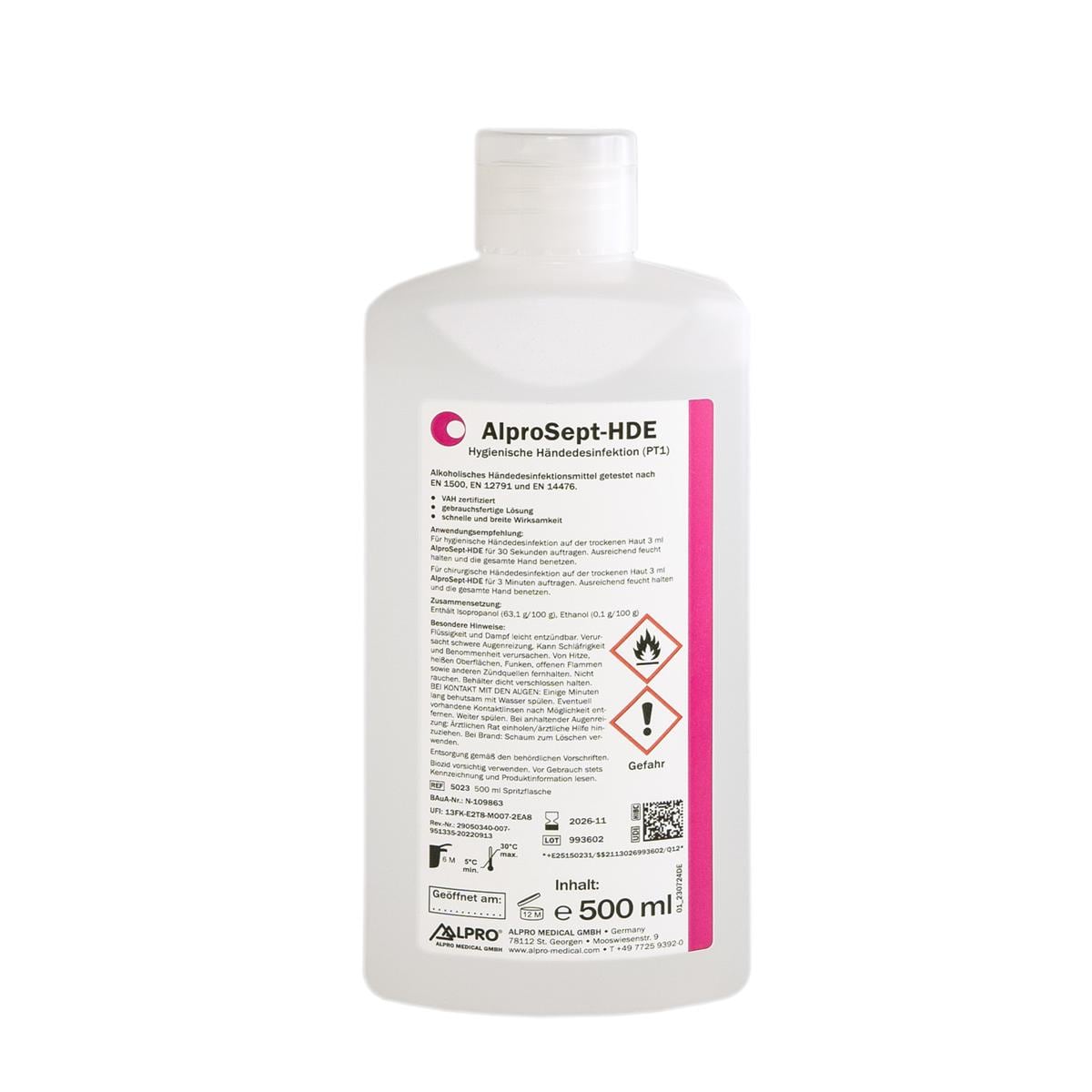 AlproSept-HDE - Flasche 500 ml