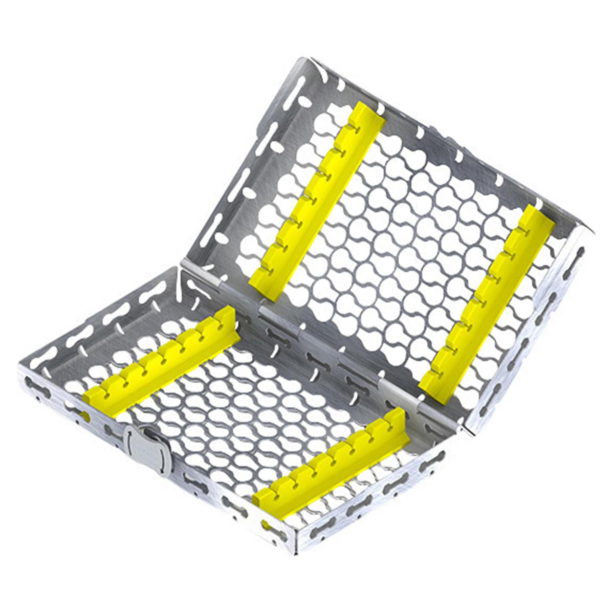 GALAXY-KASSETTE, für 14 Instrumente - Gelbe Schienen