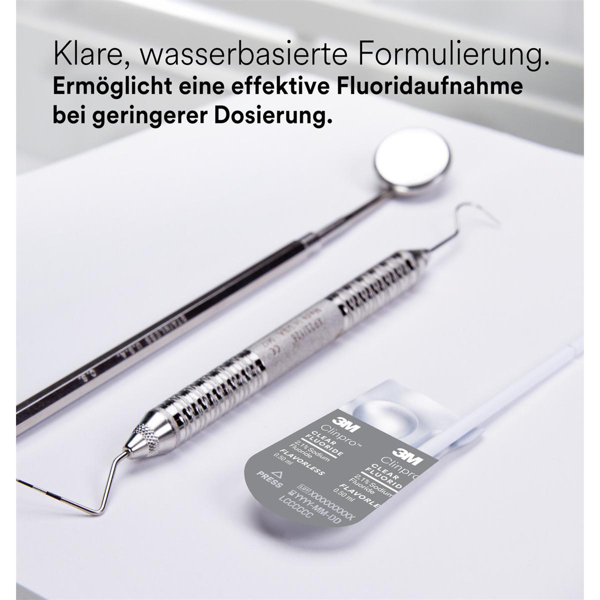 3M™ Clinpro™ Clear Fluorid, L-Pop™ - Neutral, Packung 100 Stück