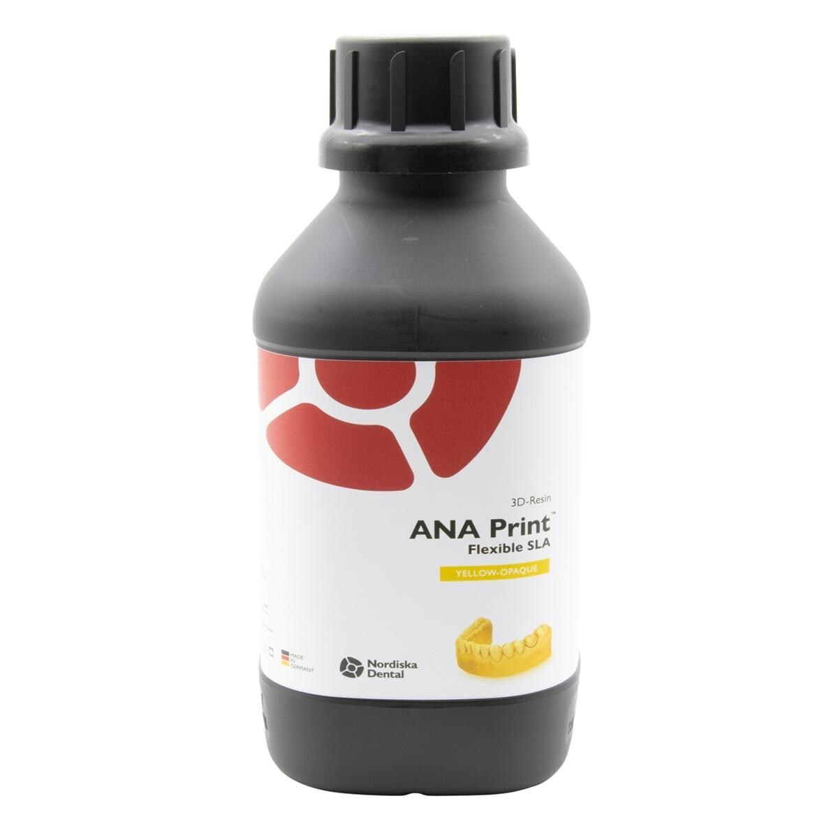ANA Print™ Flexible SLA - Gelb Opaque, Flasche 1.000 g