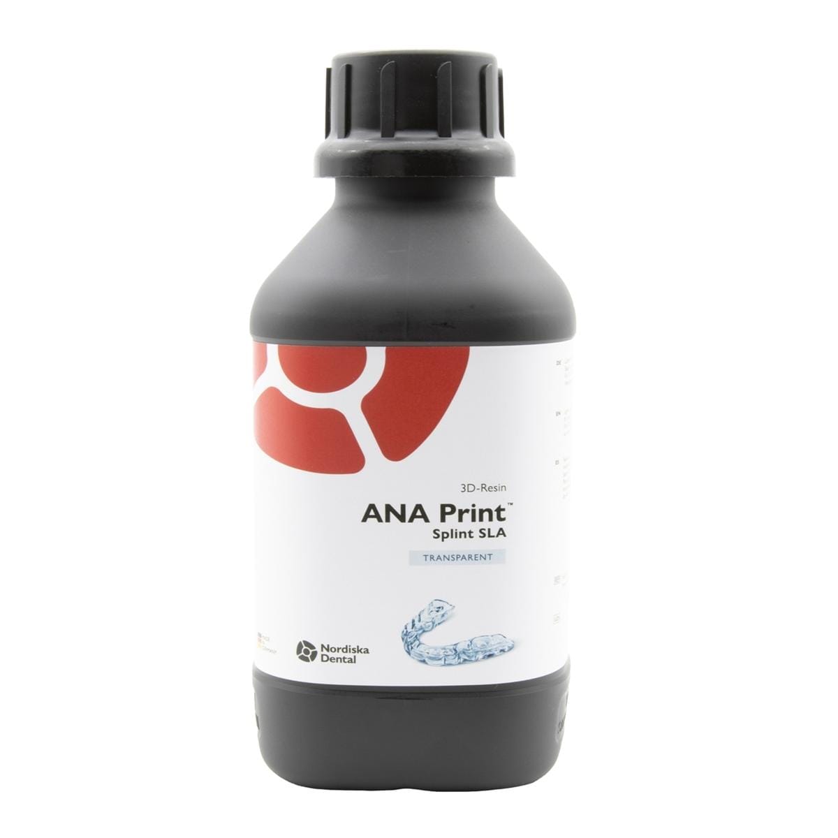ANA Print™ Splint - SLA Transparent, Flasche 1.000 g