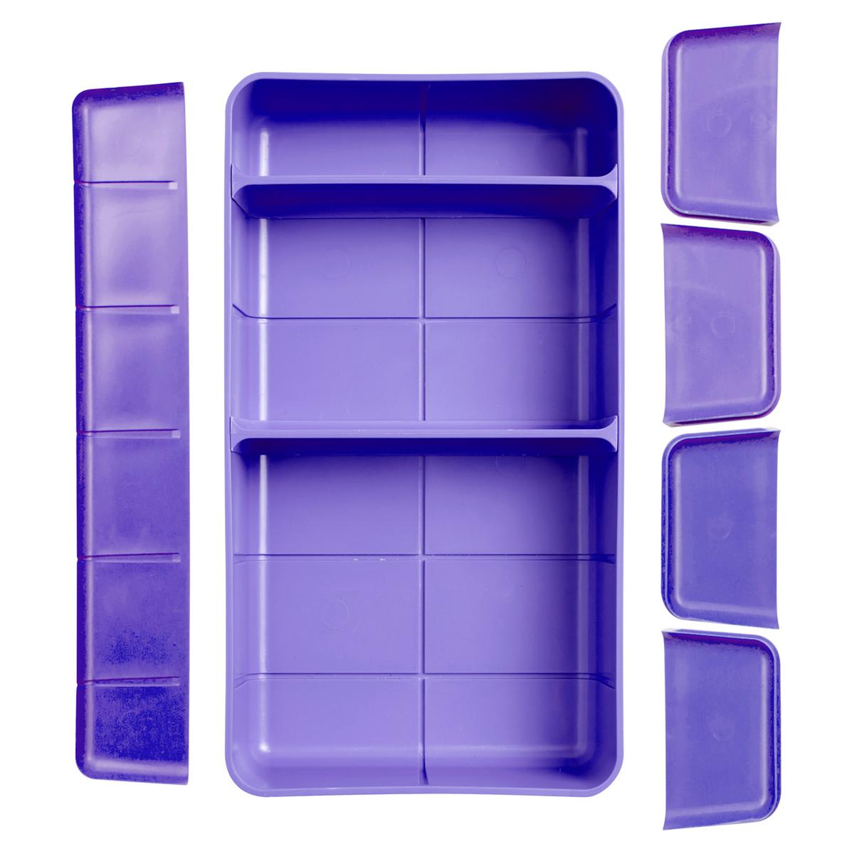 Drawer Organizer Trennwand - Mittel, neon lila