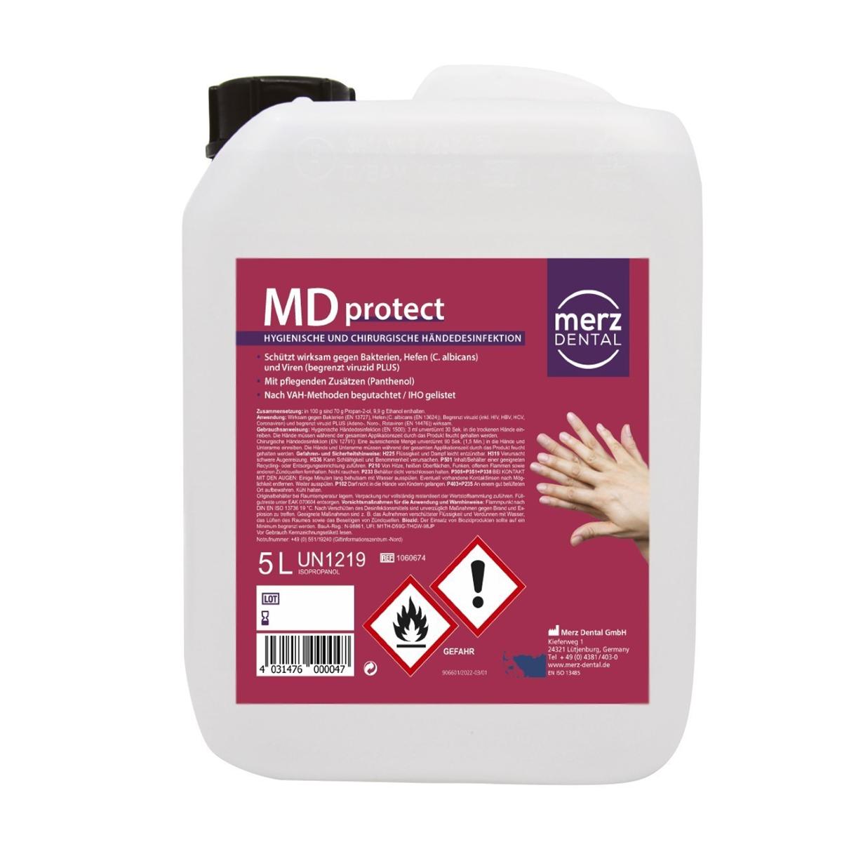 MD protect Händedesinfektion - Kanister 5 Liter