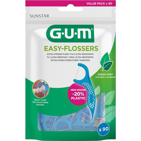 GUM® Easy Flossers - Beutel 6 x 90 Stück