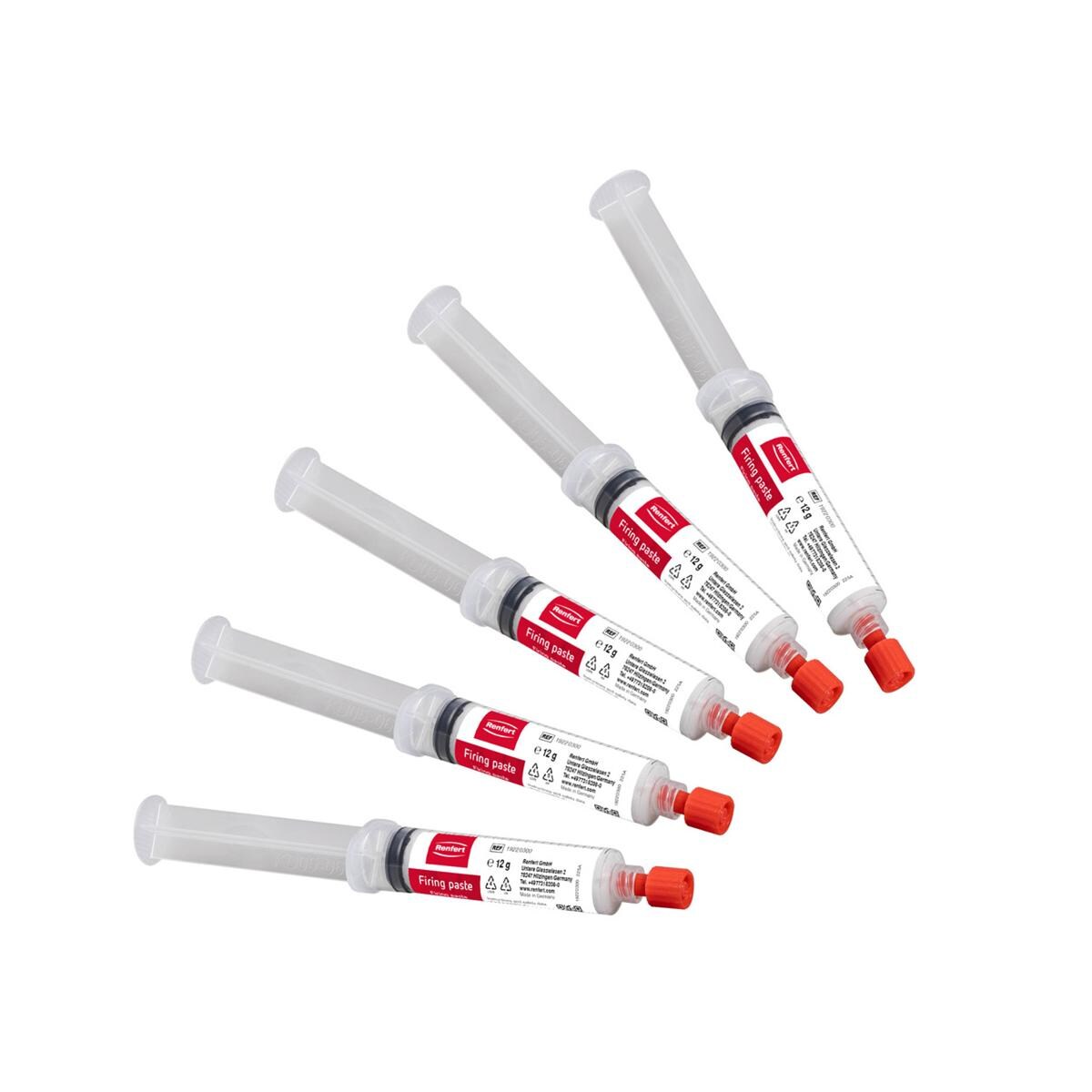 Firing paste - Spritze 5 x 12 g